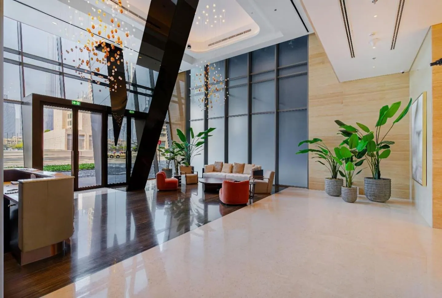 Luxury Studio! Walk To Burj Khalifa Sleeps 3! Dubai 0*,  United Arab Emirates
